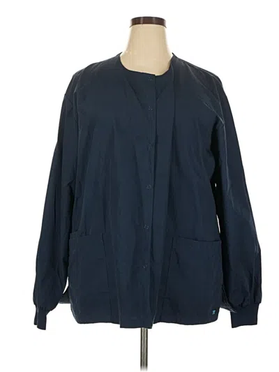 Pre-owned Assorted Brands Jacket In Blue