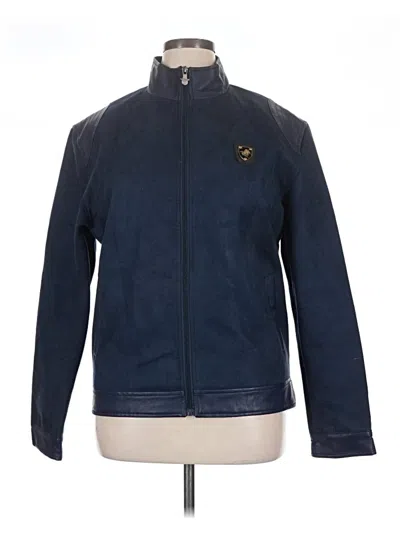 Pre-owned Assorted Brands Jacket In Blue