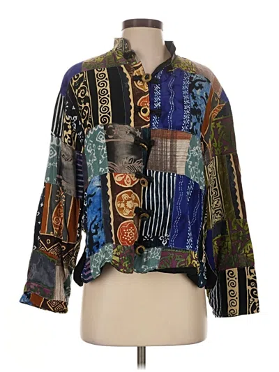 Pre-owned Assorted Brands Jacket In Blue