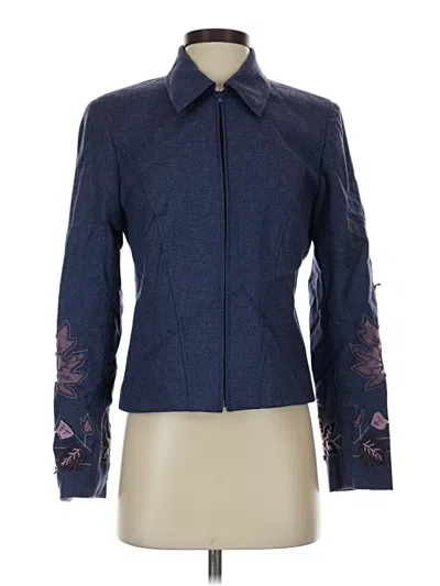 Pre-owned Assorted Brands Jacket In Blue