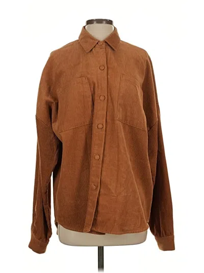 Pre-owned Assorted Brands Jacket In Brown