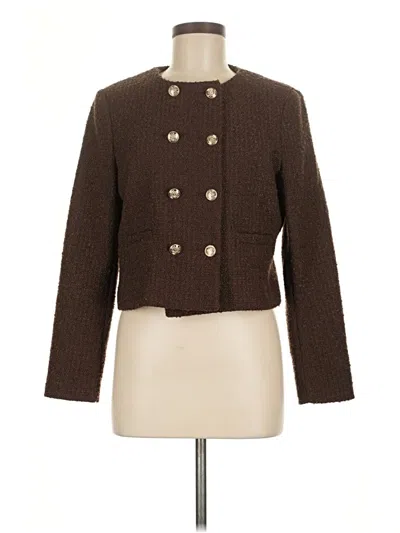 Pre-owned Assorted Brands Jacket In Brown