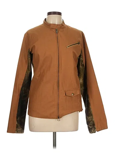 Pre-owned Assorted Brands Jacket In Brown