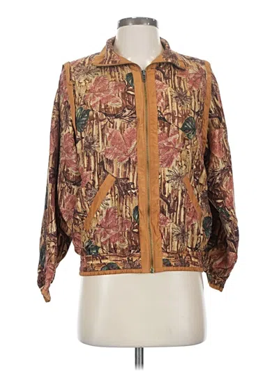 Pre-owned Assorted Brands Jacket In Brown