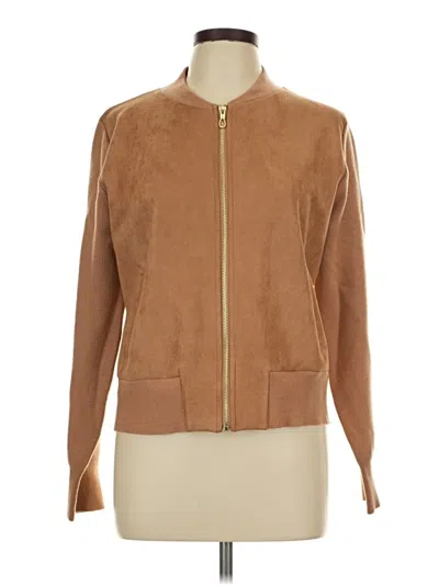 Pre-owned Assorted Brands Jacket In Brown