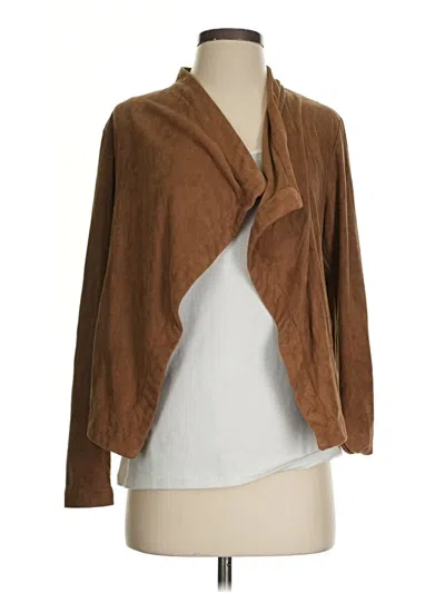 Pre-owned Assorted Brands Jacket In Brown