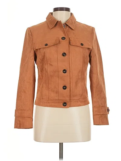 Pre-owned Assorted Brands Jacket In Brown