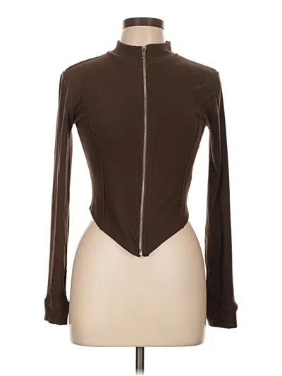 Pre-owned Assorted Brands Jacket In Brown
