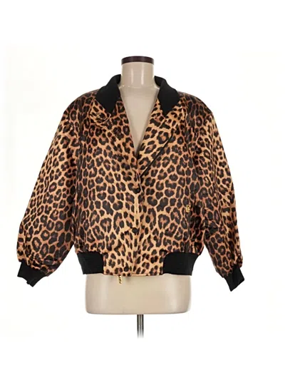 Pre-owned Assorted Brands Jacket In Brown