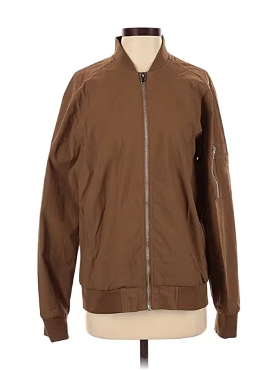 Pre-owned Assorted Brands Jacket In Brown