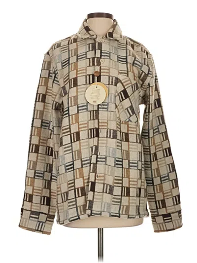 Pre-owned Assorted Brands Jacket In Brown