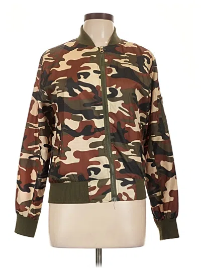 Pre-owned Assorted Brands Jacket In Brown