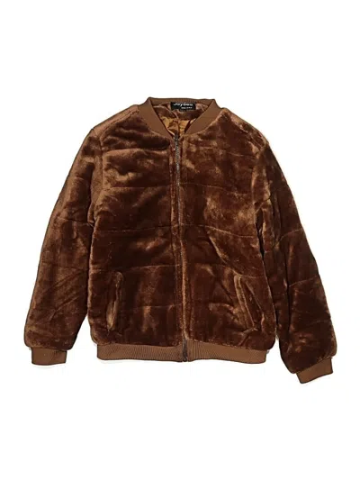 Pre-owned Assorted Brands Kids' Jacket In Brown