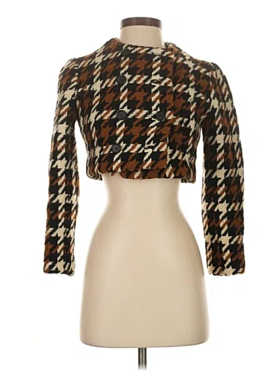 Pre-owned Assorted Brands Jacket In Brown