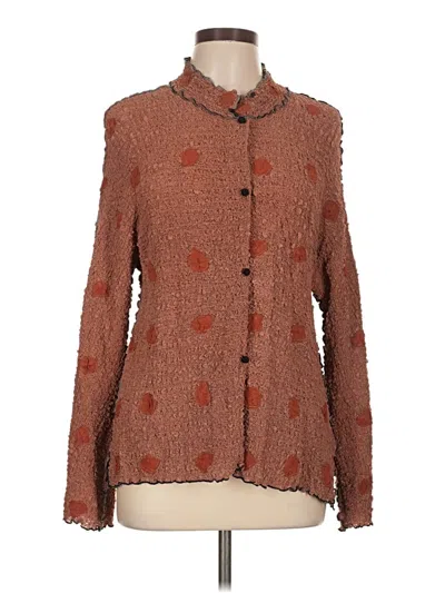 Pre-owned Assorted Brands Jacket In Brown