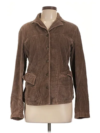 Pre-owned Assorted Brands Jacket In Brown