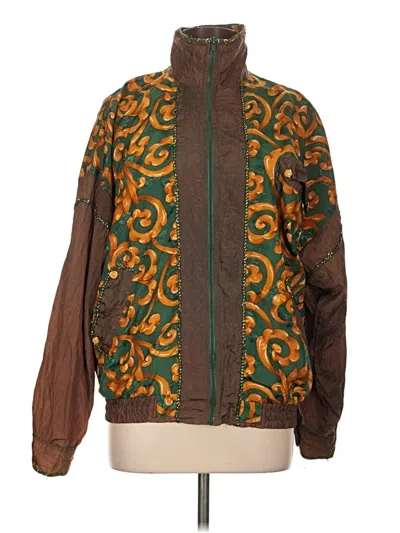 Pre-owned Assorted Brands Jacket In Brown