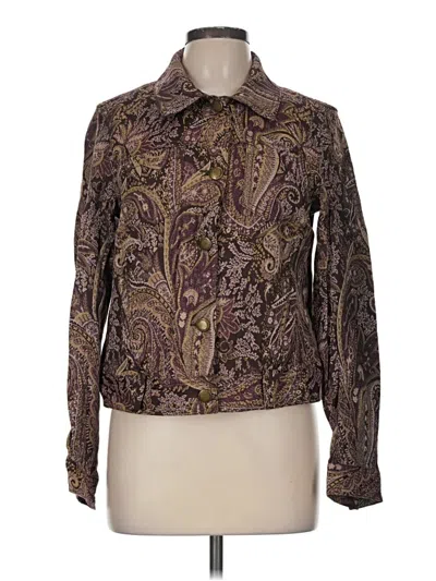Pre-owned Assorted Brands Jacket In Brown