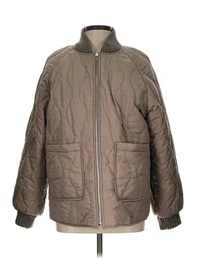 Pre-owned Assorted Brands Jacket In Brown