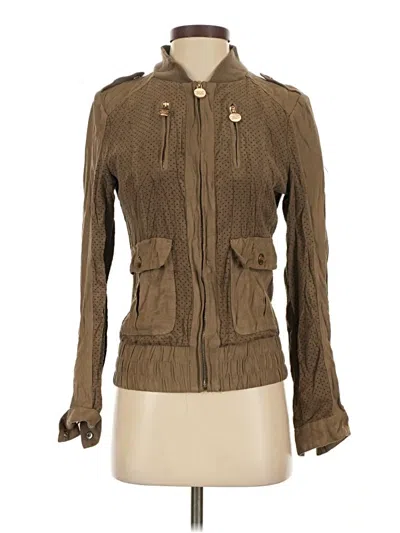Pre-owned Assorted Brands Jacket In Brown
