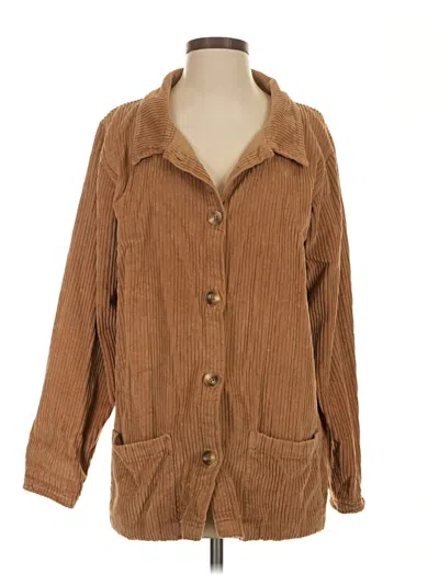 Pre-owned Assorted Brands Jacket In Brown