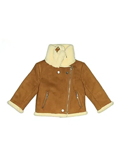 Pre-owned Assorted Brands Kids' Jacket In Brown