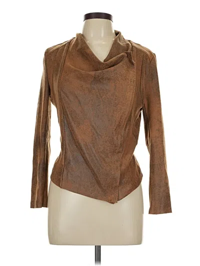 Pre-owned Assorted Brands Jacket In Brown