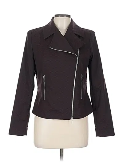 Pre-owned Assorted Brands Jacket In Burgundy