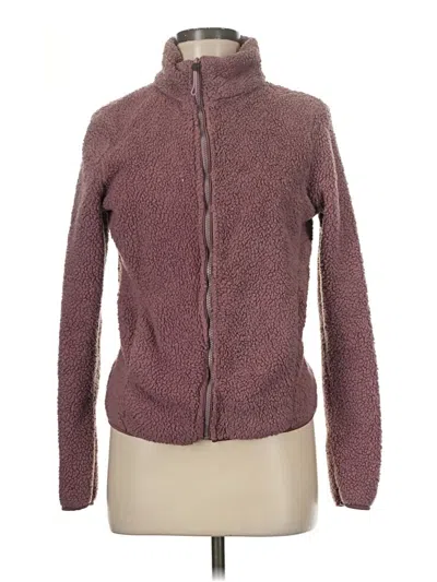 Pre-owned Assorted Brands Jacket In Burgundy