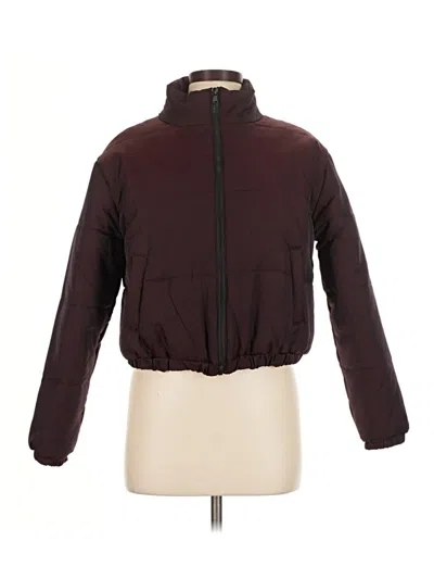 Pre-owned Assorted Brands Jacket In Burgundy