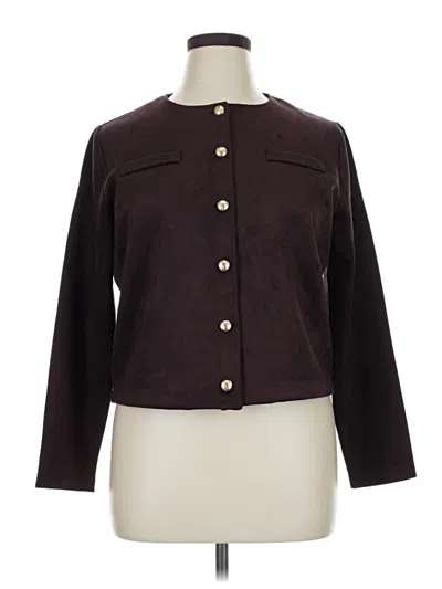 Assorted Brands Jacket In Burgundy