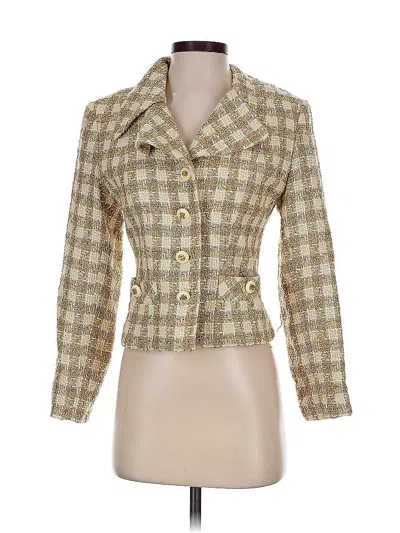 Pre-owned Assorted Brands Jacket In Gold