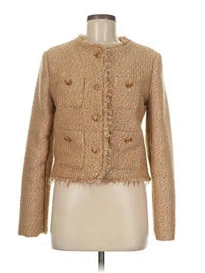 Pre-owned Assorted Brands Jacket In Gold