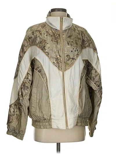 Pre-owned Assorted Brands Jacket In Gold
