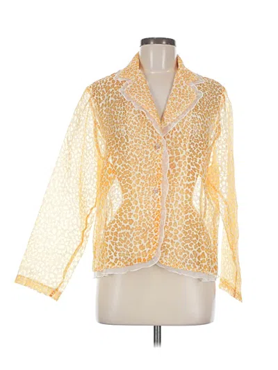 Pre-owned Assorted Brands Jacket In Gold
