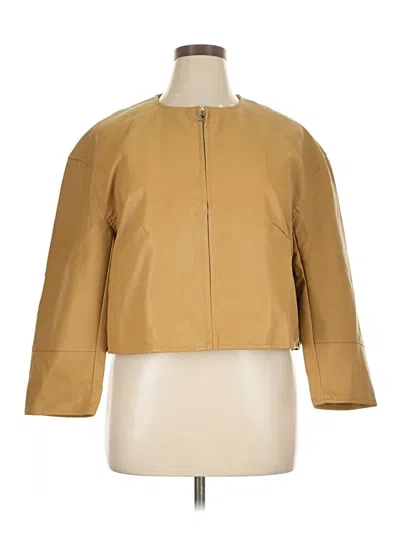 Pre-owned Assorted Brands Jacket In Gold