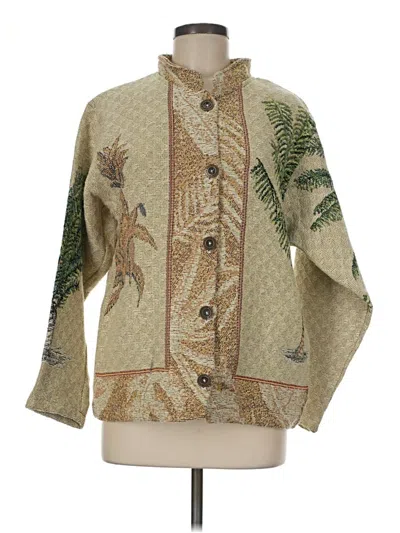 Pre-owned Assorted Brands Jacket In Gold