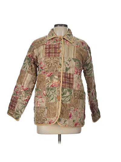 Pre-owned Assorted Brands Jacket In Gold