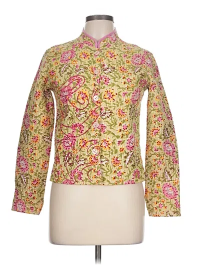 Pre-owned Assorted Brands Jacket In Gold