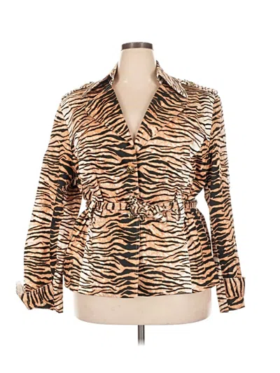 Pre-owned Assorted Brands Jacket In Gold
