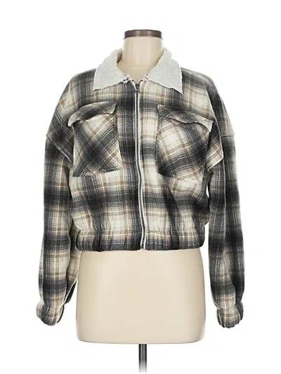 Pre-owned Assorted Brands Jacket In Gray