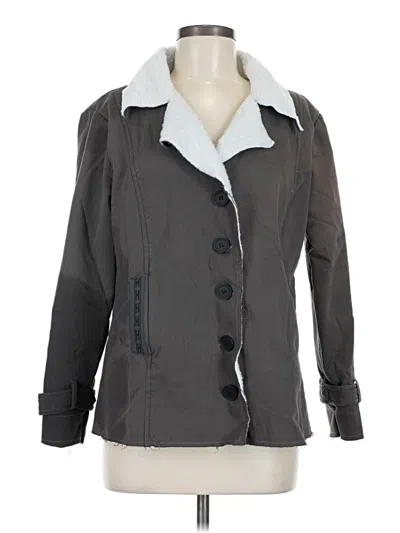 Pre-owned Assorted Brands Jacket In Gray
