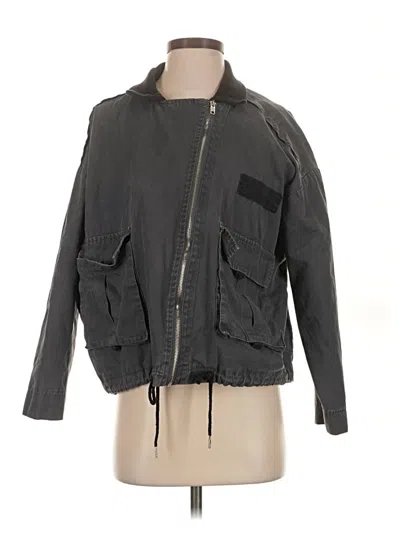 Pre-owned Assorted Brands Jacket In Gray