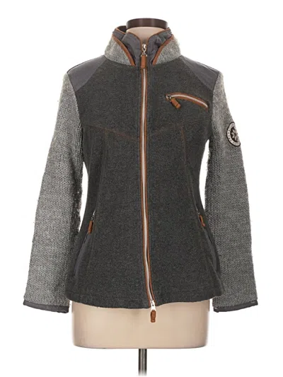 Pre-owned Assorted Brands Jacket In Gray