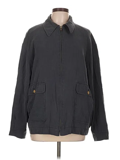 Pre-owned Assorted Brands Jacket In Gray