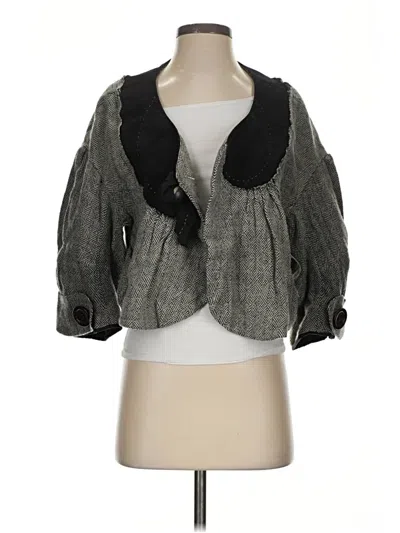 Pre-owned Assorted Brands Jacket In Gray