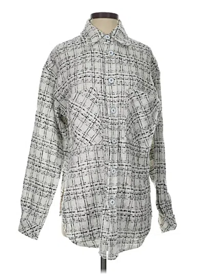 Pre-owned Assorted Brands Jacket In Gray