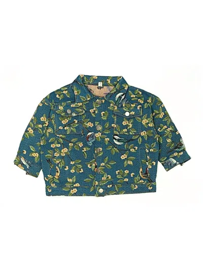 Pre-owned Assorted Brands Kids' Jacket In Green