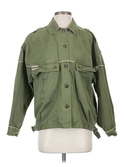 Pre-owned Assorted Brands Jacket In Green
