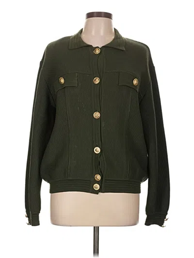 Pre-owned Assorted Brands Jacket In Green